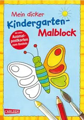  Mein dicker Kindergarten-Malblock | Buch |  Sack Fachmedien