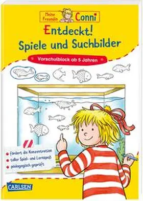 Sörensen |  Conni Gelbe Reihe (Beschäftigungsbuch): Entdeckt! Spiele und Suchbilder | Buch |  Sack Fachmedien