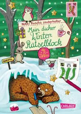 Busch | Mein dicker Winter-Rätselblock | Buch | 978-3-551-19086-4 | sack.de
