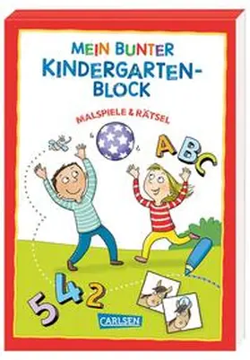 Sörensen |  Mein bunter Kindergarten-Block: Malspiele und Rätsel | Buch |  Sack Fachmedien