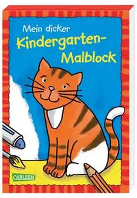  Mein dicker Kindergarten-Malblock | Buch |  Sack Fachmedien