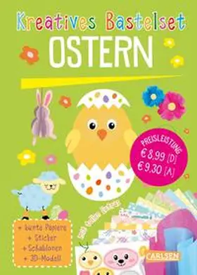 Poitier |  Bastelset für Kinder: Kreatives Bastelset: Ostern | Buch |  Sack Fachmedien