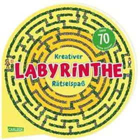 Poitier |  Kreativer Labyrinthe-Rätselspaß | Buch |  Sack Fachmedien