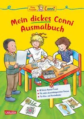 Sörensen |  Conni Gelbe Reihe (Beschäftigungsbuch): Mein dickes Conni-Ausmalbuch | Buch |  Sack Fachmedien