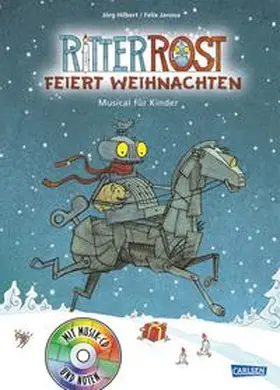 Hilbert / Janosa |  Ritter Rost feiert Weihnachten. Buch und CD | Buch |  Sack Fachmedien