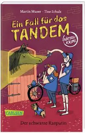 Muser |  Ein Fall für das Tandem: Der schwarze Rasputin, Rätselkrimi ab 9 Jahren (Detektivgeschichte mit Wimmel-, Such- und Denkrätseln zum Knobeln und Lösen des Falls) | Buch |  Sack Fachmedien