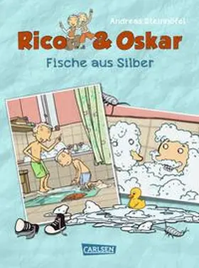 Steinhöfel |  Rico & Oskar (Kindercomic): Fische aus Silber | Buch |  Sack Fachmedien