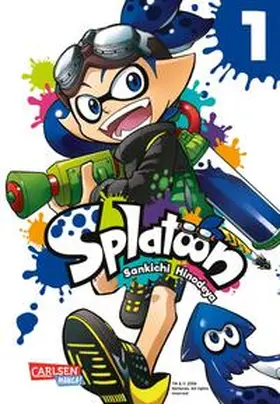 Hinodeya |  Splatoon 1 | Buch |  Sack Fachmedien