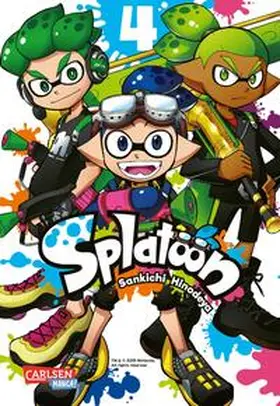 Hinodeya |  Splatoon 4 | Buch |  Sack Fachmedien