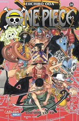 Oda |  One Piece 64. 100.000 vs. 10 | Buch |  Sack Fachmedien