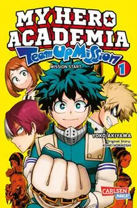 Horikoshi / Akiyama | My Hero Academia - Team Up Mission 1 | Buch | 978-3-551-79591-5 | sack.de