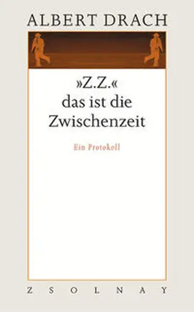Schmidt-Dengler / Drach |  "Z.Z." das ist die Zwischenzeit | Buch |  Sack Fachmedien