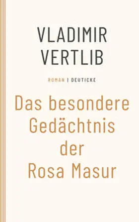 Vertlib |  Das besondere Gedächtnis der Rosa Masur | Buch |  Sack Fachmedien