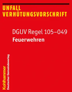  DGUV Regel 105-049 | Buch |  Sack Fachmedien