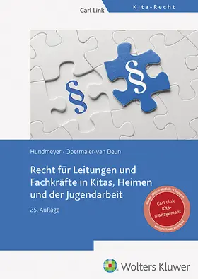 Hundmeyer / Obermaier-van Deun / Pimmer-Jüsten |  Recht für Leitungen und Fachkräfte | Buch |  Sack Fachmedien