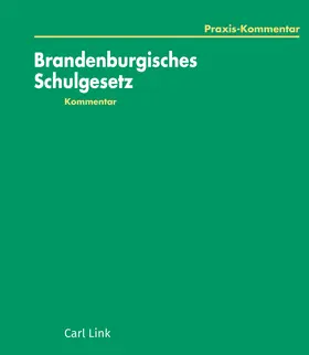  Brandenburgisches Schulgesetz | Loseblattwerk |  Sack Fachmedien