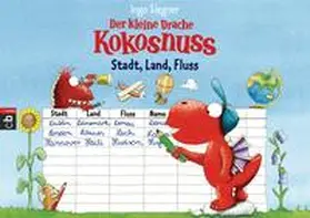 Siegner |  Der kleine Drache Kokosnuss - Spieleblock - Stadt, Land, Fluss | Buch |  Sack Fachmedien