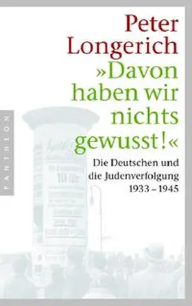 Longerich |  "Davon haben wir nichts gewusst!" | Buch |  Sack Fachmedien