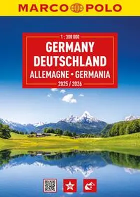 Marco |  MARCO POLO Reiseatlas 2025/2026 Deutschland 1:300.000 | Buch |  Sack Fachmedien