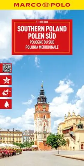 Marco / Marco Polo Verlag |  MARCO POLO Reisekarte Polen Süd 1:300.000 | Sonstiges |  Sack Fachmedien