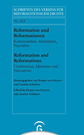 Greyerz / Schubert |  Reformation und Reformationen / Reformation and Reformations | Buch |  Sack Fachmedien