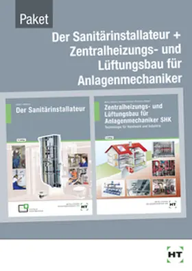 Wagner / Übelacker / Nedo |  Paketangebot Der Sanitärinstallateur + Zentralheizungs- und Lüftungsbau für Anlagenmechaniker | Buch |  Sack Fachmedien