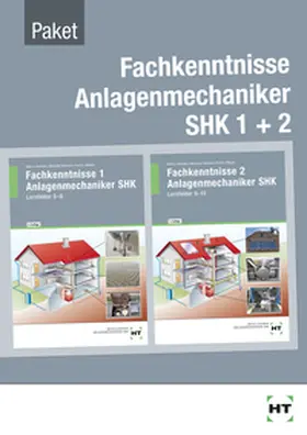 Wagner / Pusch / Montaldo-Ventsam |  Paketangebot Fachkenntnisse Anlagenmechaniker SHK 1 + 2 | Buch |  Sack Fachmedien
