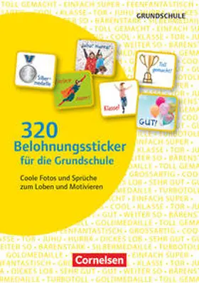  320 Belohnungssticker für die Grundschule. Sticker | Loseblattwerk |  Sack Fachmedien