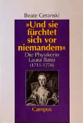 Ceranski |  »Und sie fürchtet sich vor niemandem« | Buch |  Sack Fachmedien