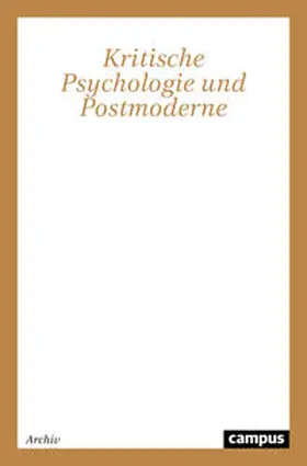 Jandl |  Kritische Psychologie und Postmoderne | Buch |  Sack Fachmedien