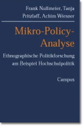 Nullmeier / Pritzlaff / Wiesner |  Mikro-Policy-Analyse | Buch |  Sack Fachmedien