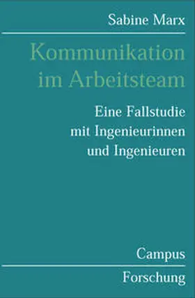 Marx |  Kommunikation im Arbeitsteam | Buch |  Sack Fachmedien