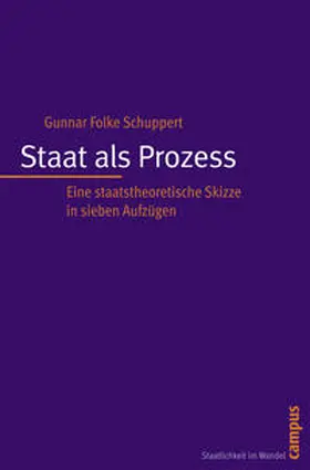 Schuppert |  Staat als Prozess | Buch |  Sack Fachmedien