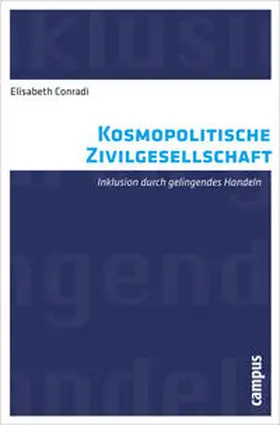 Conradi | Kosmopolitische Zivilgesellschaft | Buch | 978-3-593-39509-8 | sack.de