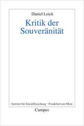 Loick |  Kritik der Souveränität | Buch |  Sack Fachmedien