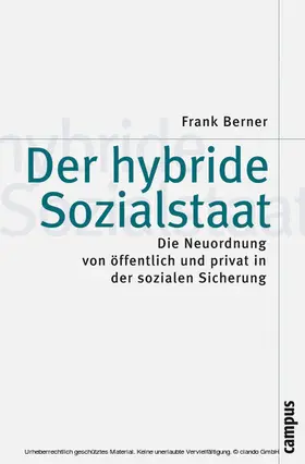 Berner | Der hybride Sozialstaat | E-Book | www2.sack.de