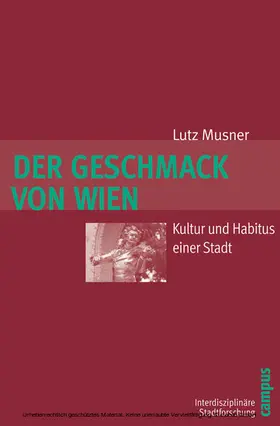 Musner |  Der Geschmack von Wien | eBook | Sack Fachmedien