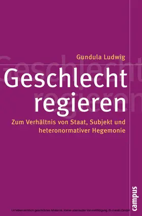 Ludwig | Geschlecht regieren | E-Book | sack.de