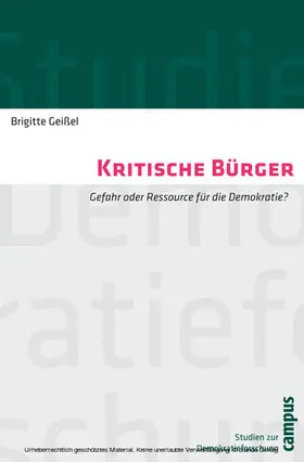 Geißel | Kritische Bürger | E-Book | www2.sack.de