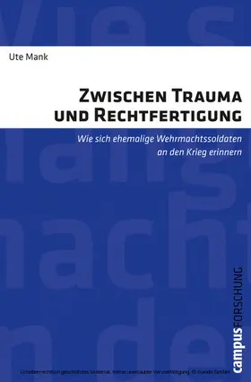 Mank |  Zwischen Trauma und Rechtfertigung | eBook | Sack Fachmedien