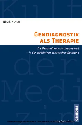 Heyen |  Gendiagnostik als Therapie | eBook | Sack Fachmedien