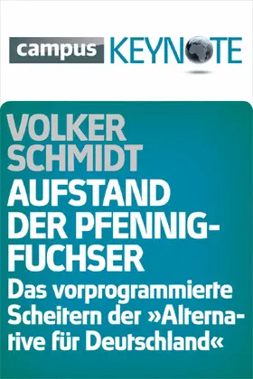 Schmidt |  Aufstand der Pfennigfuchser | eBook | Sack Fachmedien