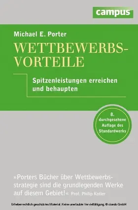 Porter | Wettbewerbsvorteile | E-Book | www2.sack.de