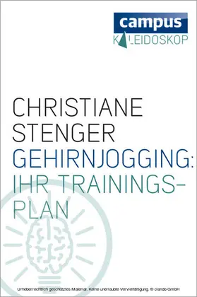 Stenger |  Gehirnjogging: Ihr Trainingsplan | eBook | Sack Fachmedien
