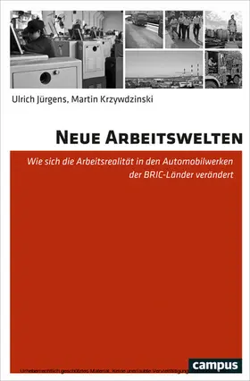 Jürgens / Krzywdzinski | Neue Arbeitswelten | E-Book | sack.de