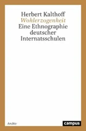 Kalthoff | Wohlerzogenheit | E-Book | sack.de