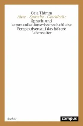 Thimm | Alter - Sprache - Geschlecht | E-Book | www2.sack.de