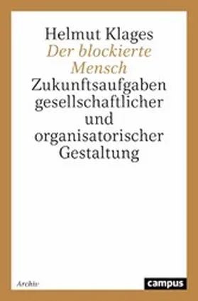 Klages |  Der blockierte Mensch | eBook | Sack Fachmedien