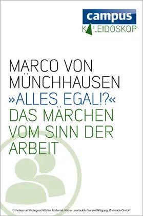 Münchhausen |  »Alles egal?« | eBook | Sack Fachmedien
