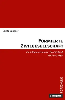 Langner |  Formierte Zivilgesellschaft | eBook | Sack Fachmedien